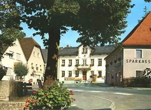 Ansichtskarte, Muggendorf Fränk. Schweiz, Marktplatz, ca. 1978