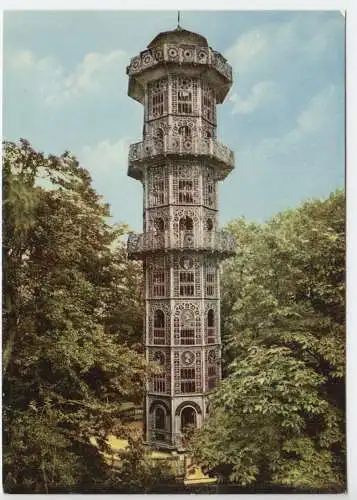 AK, Löbau Sa., Turm auf dem Löbauer Berg, 1965