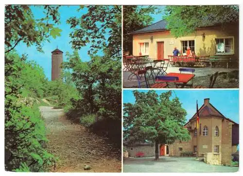 Ansichtskarte, Jena, drei Abb., 1985