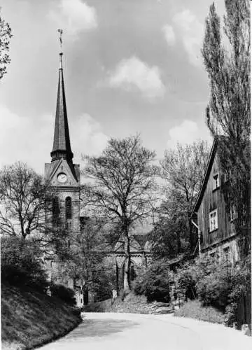 Ansichtskarte, Bad Elster, Trinitatis-Kirche, 1962