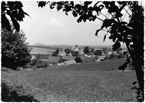 Ansichtskarte, Johnsbach Kr. Dippoldiswalde, Teilansicht, 1966