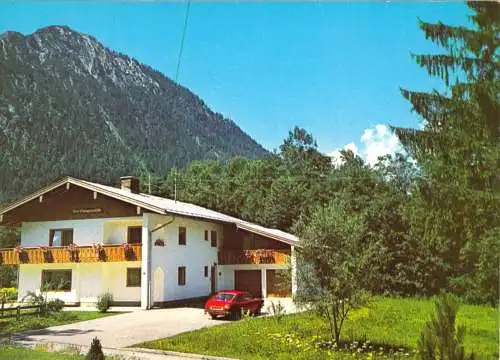 Ansichtskarte, Berchtesgaden - Königssee, "Haus Neu Stangermühle", um 1982