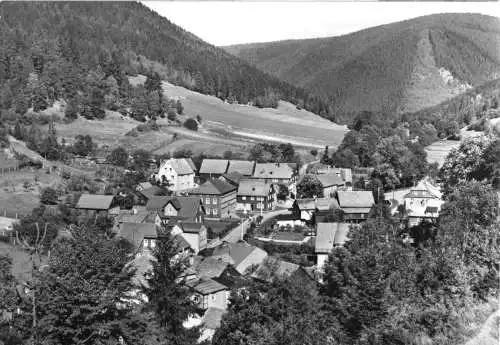 Ansichtskarte, Rohrbach Kr. Rudolstadt, Teilansicht, 1986