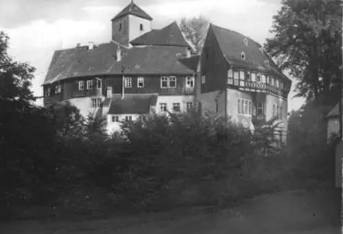 Ansichtskarte, Lengefeld Erzgeb., OT Rauenstein, Kindererholungsh.