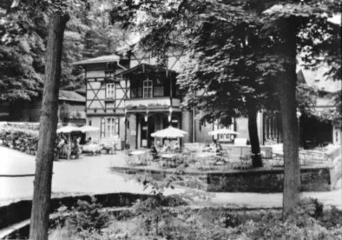 Ansichtskarte, Rabenau, Gaststätte Rabenauer Mühle, 1975