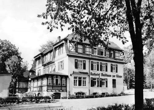 Ansichtskarte, Bad Klosterlausnitz Thür., Kurhotel Waldhaus zur Köppe, 1977