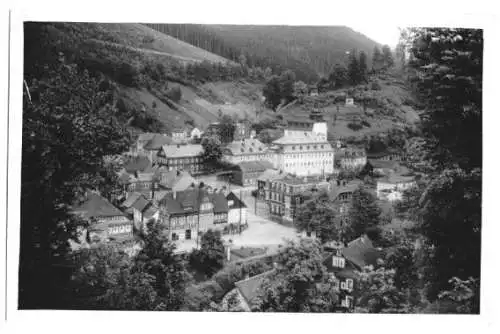 Ansichtskarte, Katzhütte Thür. Wald, Teilansicht 1, 1965