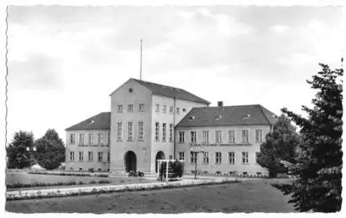 AK, Hohen Neundorf b. Berlin, Rathaus, 1961