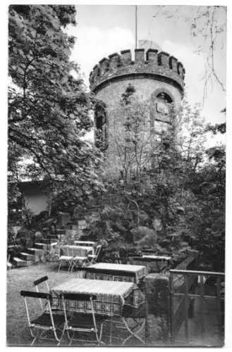 AK, Görlitz, HOG "Landeskrone", Kleiner Turm, 1961