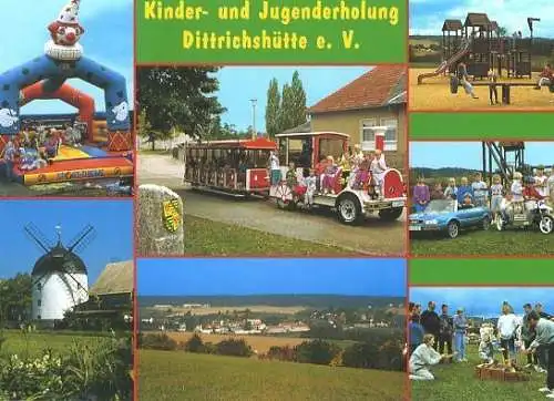 Ansichtskarte, Dittrichshütte Thür., Kinder-, Jugenderholung, 1998