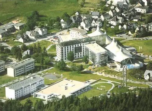 AK, Masserberg, Luftbild, Hotel Rennsteig, 1998