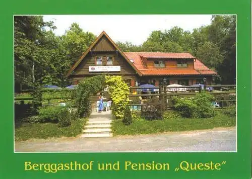 Ansichtskarte, Schmalkalden, Berggasthof "Queste", ca. 1994