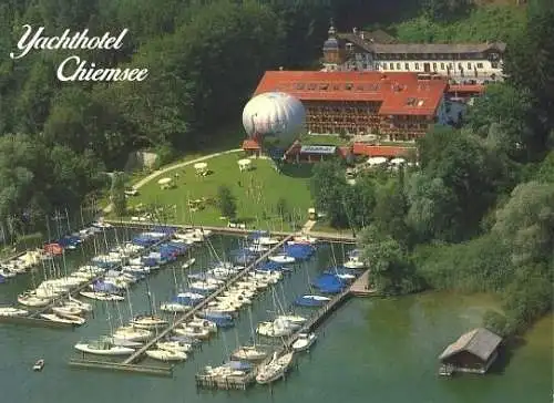 Ansichtskarte, Prien Chiemsee, Yachthotel, ca. 1992