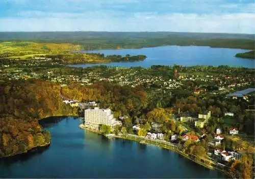 Ansichtskarte, Malente - Gremsmühlen, Luftbildübersicht 2, um 1987