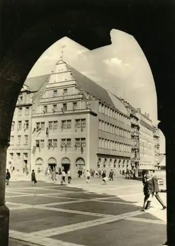 AK, Leipzig, Blick zur Alten Waage, 1973