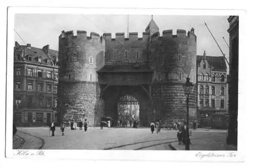 AK, Köln, Partie am Eigelsteiner Tor, um 1930