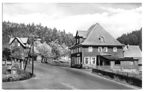 AK, Heubach Thür., Gasthaus Zentrale, 1963