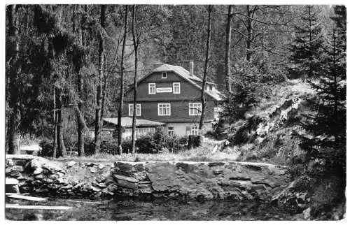 Ansichtskarte, Masserberg Thür., Masserbergmühle, Echtf., ca. 1960