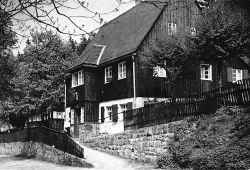 AK, Rehefeld Erzgeb., Fremdenheim Lohse, Echtfoto,1969