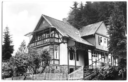 AK, Stolberg Harz, Haus Hubertus, 1966