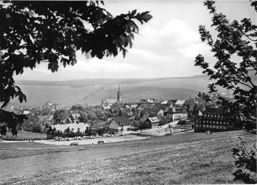 Ansichtskarte, Kurort Oberwiesenthal Erzgeb., Gesamtansicht, 1968