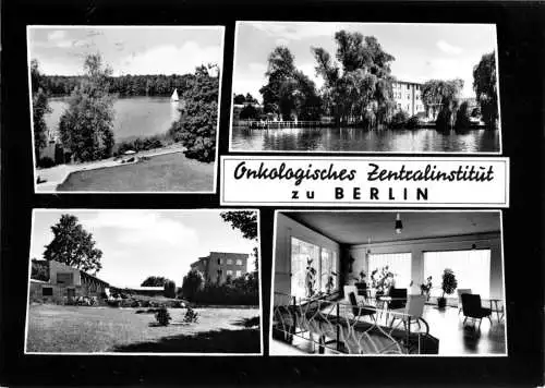 AK, Ziegenhals b. Berlin, Onkologisches Zentralinstitut, vier Abb., 1968
