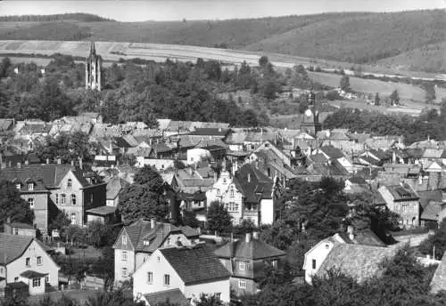 AK, Königsee Kr. Rudolstadt, Teilansicht, 1985