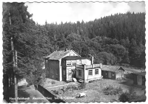 AK, Alexisbad Harz, Haus Reinhardt, Inh. E. Germer, 1956