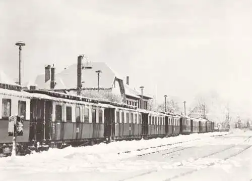 9 AK, Bäderbahn Bad Doberan - Ostseebad Kühlungsborn, 1982