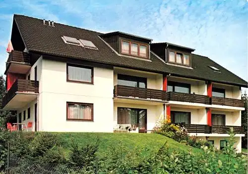 AK, Hahnenklee Harz, Ferienappartements Hirschmann, 1983