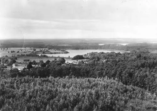 AK, Zesch Kr. Zossen, Blick auf den Kleinen Zeschersee, 1973