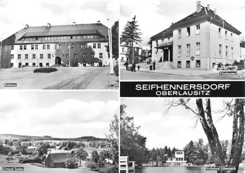 AK, Seifhennersdorf Oberlausitz, vier Abb., 1980