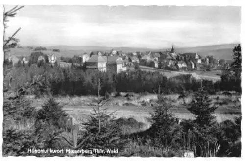 AK, Masserberg Thür. Wald, Teilansicht, 1960