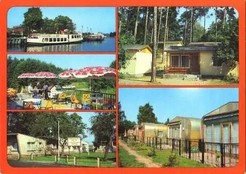 AK, Bellin Kr. Ueckermünde, 5 Abb. u.a. Bungalows, 1983