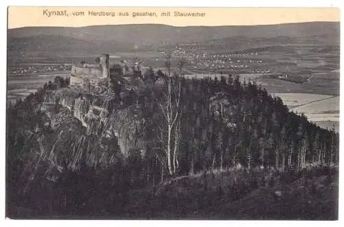 AK, Riesengebirge, Burgruine Kynast v. Herdberg, 1918