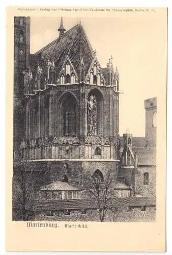 AK, Marienburg Westpr., Malbork, Die Marienburg, Marienbild a.d. Kirche, um 1910