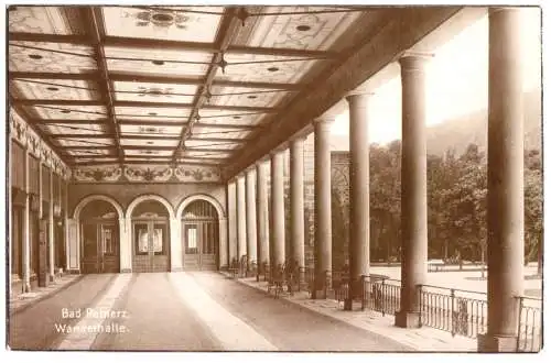 AK, Bad Reinerz, Duszniki Zdrój, Wandelhalle, 1930