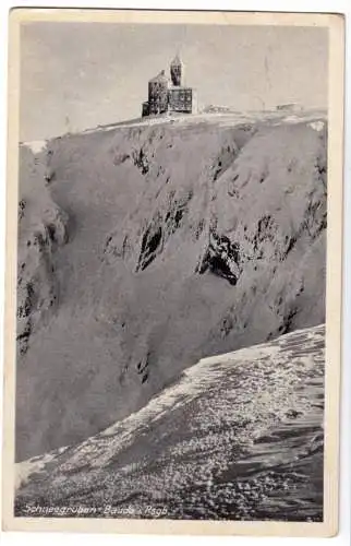 AK, Riesengebirge, Schneegrubenbaude, 1944