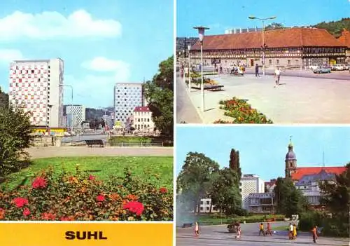 AK, Suhl, drei Abb., 1978