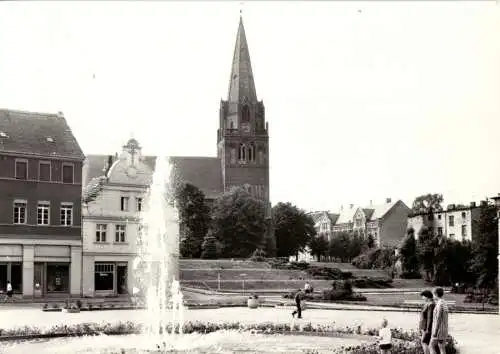 AK, Eberswalde, Platz der Freundschaft, 1972