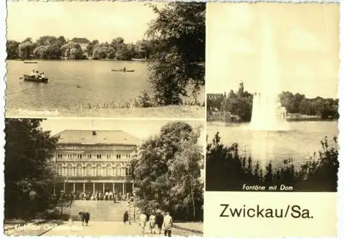 AK, Zwickau Sachs., drei Abb., 1969