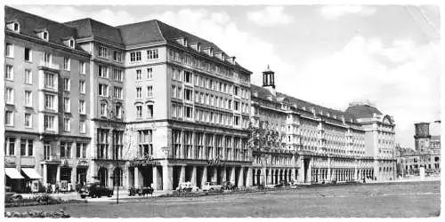 Ansichtskarte lang, Dresden, Altmarkt, 1961
