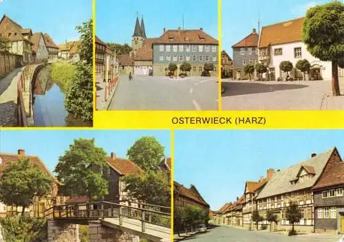 AK, Osterwieck Harz, fünf Abb., 1976