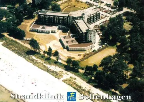 AK, Ostseebad Boltenhagen, Strandklinik, Luftbildansicht, 2004