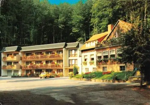 Ansichtskarte, Hann. Münden, Waldhotel und Pension Jagdhaus Heede, 1982