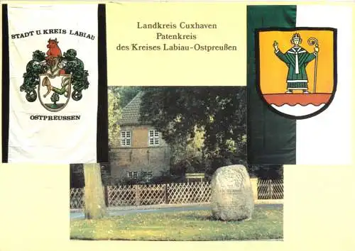 Ansichtskarte, Heide in Holstein, Geschäftsstelle der Kreisgemeinschaft Labiau, 1991