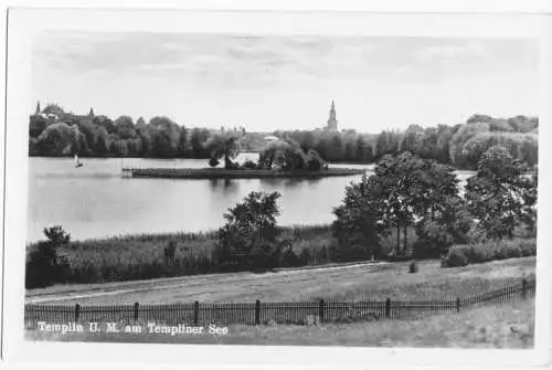 AK, Templin U. M., Partie am Templiner See, 1961