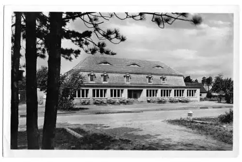 AK, Bad Düben, Gaststätte "Rotes Haus", 1954