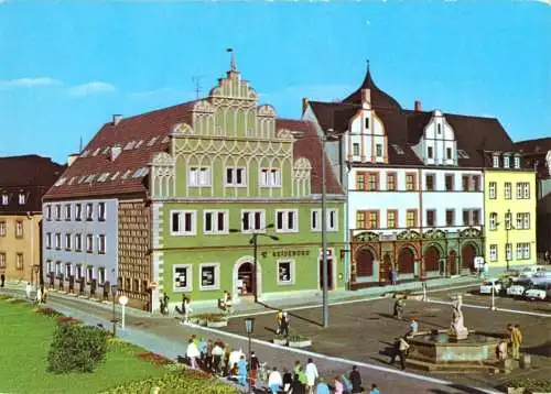 AK, Weimar, Stadthaus und Lucas-Cranach-Haus, 1978