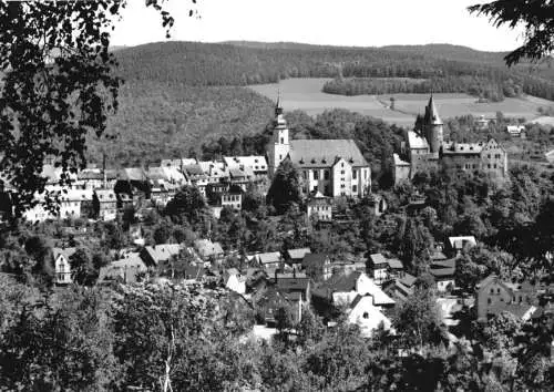 AK, Schwarzenberg Erzgeb., Teilansicht, 1970